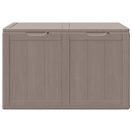 vidaXL Tuinbox 180 L PP houtlook bruin afbeelding3 - 1