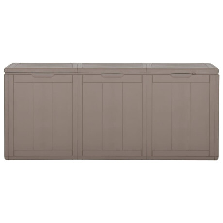 vidaXL Tuinbox 270 L PP houtlook bruin afbeelding3 - 1