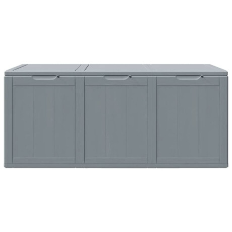 vidaXL Tuinbox 270 L PP houtlook grijs afbeelding3 - 1