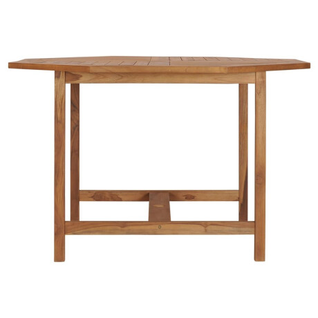 vidaXL Tuintafel 110x110x75 cm massief teakhout afbeelding3 - 1
