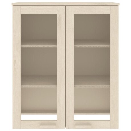 vidaXL Opzetkast HAMAR 85x35x100 cm massief grenenhout honingbruin afbeelding3 - 1