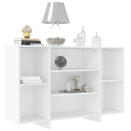 vidaXL Dressoir 120x30x75 cm bewerkt hout wit afbeelding3 - 1