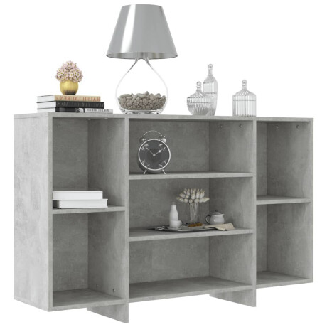 vidaXL Dressoir 120x30x75 cm bewerkt hout betongrijs afbeelding3 - 1
