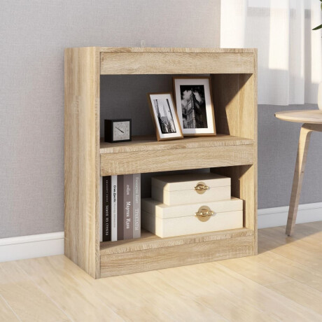 vidaXL Boekenkast / kamerscherm 60x30x72 cm sonoma eikenkleurig afbeelding3 - 1