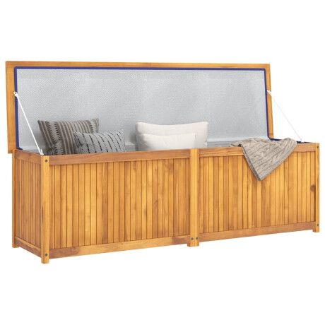 vidaXL Tuinbox 175x50x55 cm massief teakhout afbeelding3 - 1