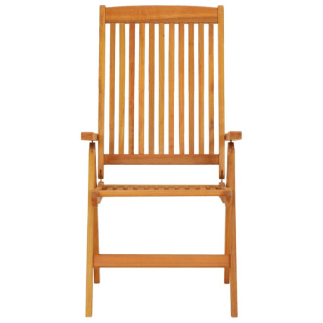 vidaXL Tuinstoelen 2 st inklapbaar massief eucalyptushout afbeelding3 - 1