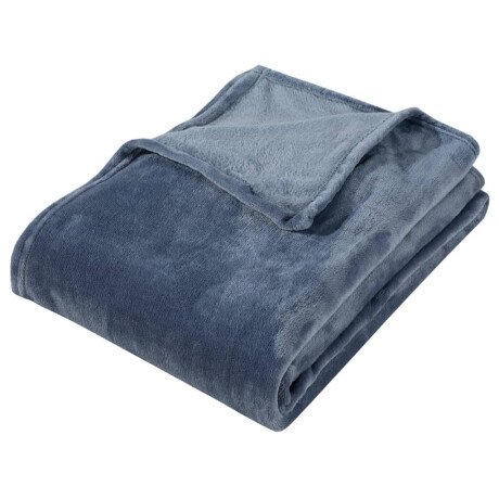 vidaXL Deken 130x170 cm polyester ultiem grijs afbeelding3 - 1
