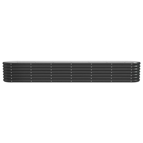 vidaXL Plantenbak 260x40x36 cm gegalvaniseerd staal antracietkleurig afbeelding3 - 1