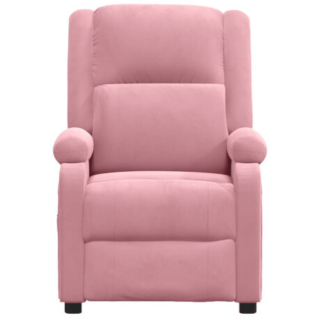 vidaXL Fauteuil verstelbaar fluweel roze afbeelding3 - 1