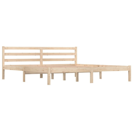 vidaXL Bedframe massief grenenhout 180x200 cm afbeelding3 - 1