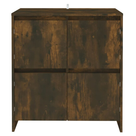 vidaXL Dressoirs 2 st 70x41x75 cm bewerkt hout gerookt eikenkleurig afbeelding3 - 1