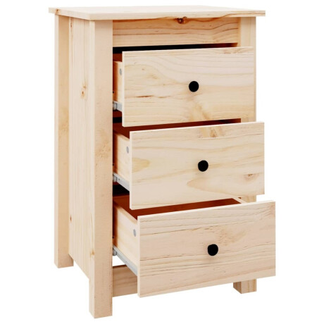 vidaXL Nachtkastje 40x35x61,5 cm massief grenenhout afbeelding3 - 1