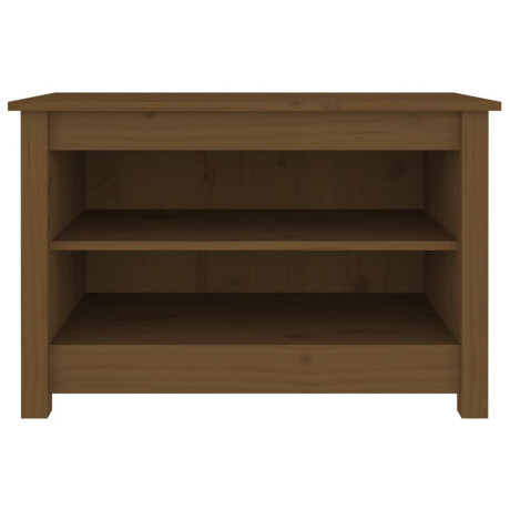 vidaXL Schoenenkast 70x38x45,5 cm massief grenenhout honingbruin afbeelding3 - 1