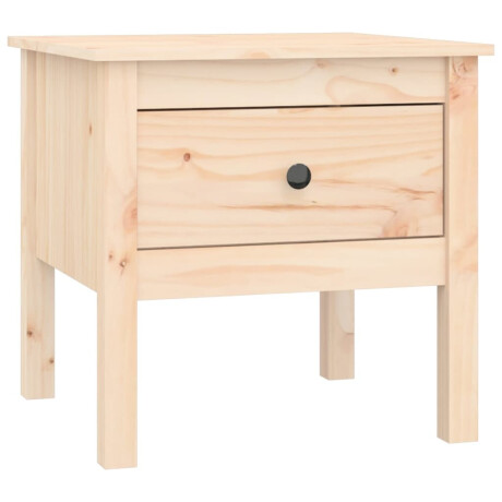vidaXL Bijzettafels 2 st 50x50x49 cm massief grenenhout afbeelding3 - 1