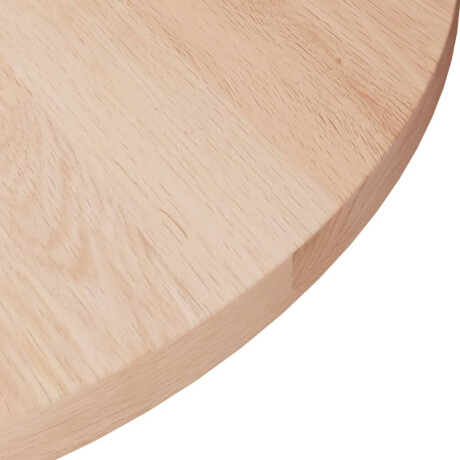 vidaXL Tafelblad rond Ø40x1,5 cm onbehandeld massief eikenhout afbeelding3 - 1
