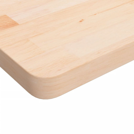 vidaXL Tafelblad vierkant 80x80x4 cm onbehandeld massief eikenhout afbeelding3 - 1