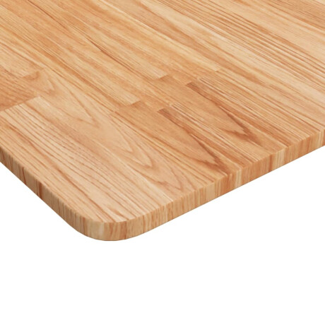 vidaXL Tafelblad vierkant 60x60x1,5 cm massief eiken lichtbruin afbeelding3 - 1