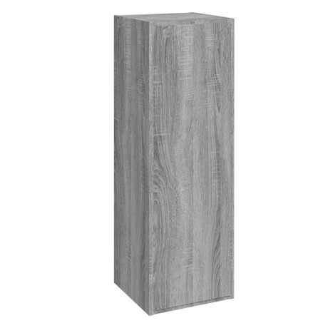 vidaXL Tv-meubelen 2 st 30,5x30x90 cm bewerkt hout grijs sonoma eiken afbeelding3 - 1