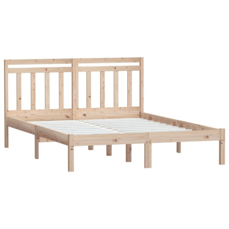vidaXL Bedframe massief grenenhout 120x200 cm afbeelding3 - 1