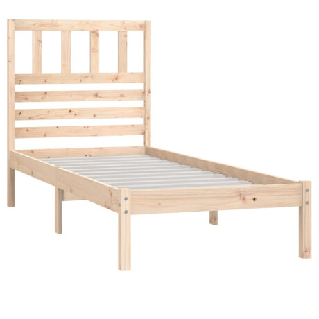 vidaXL Bedframe massief grenenhout 90x200 cm afbeelding3 - 1