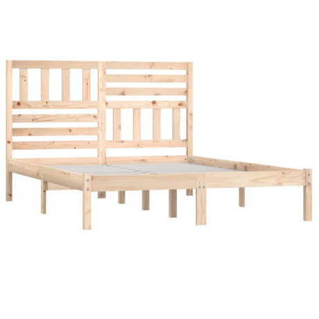 vidaXL Bedframe massief grenenhout 160x200 cm afbeelding3 - 1