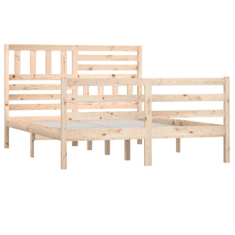 vidaXL Bedframe massief hout 120x190 cm afbeelding3 - 1