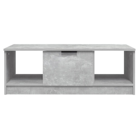 vidaXL Salontafel 102x50x36 cm bewerkt hout betongrijs afbeelding3 - 1