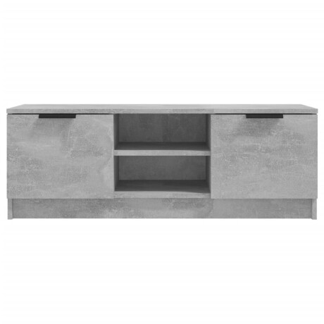 vidaXL Tv-meubel 102x35x36,5 cm bewerkt hout betongrijs afbeelding3 - 1