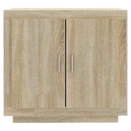 vidaXL Dressoir 80x40x75 cm bewerkt hout sonoma eikenkleurig afbeelding3 - 1