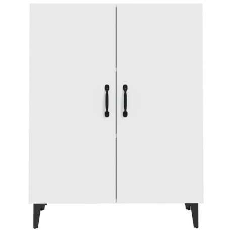 vidaXL Dressoir 70x34x90 cm bewerkt hout wit afbeelding3 - 1