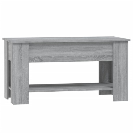vidaXL Salontafel 101x49x52 cm bewerkt hout grijs sonoma eikenkleurig afbeelding3 - 1