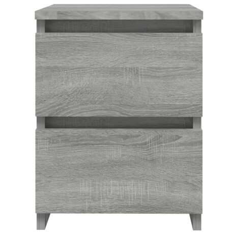 vidaXL Nachtkastje Grijs Sonoma 30x30x40 cm Engineered Wood afbeelding3 - 1