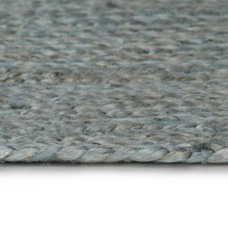 vidaXL Vloerkleed handgemaakt rond 210 cm jute olijfgroen afbeelding3 - 1