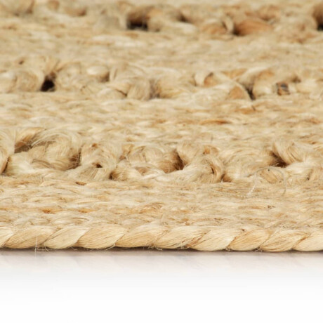 vidaXL Vloerkleed handgemaakt 210 cm gevlochten jute afbeelding3 - 1