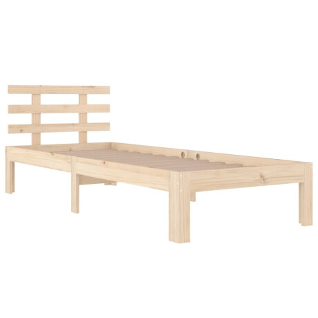 vidaXL Bedframe massief hout 90x190 cm afbeelding3 - 1