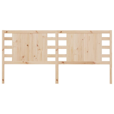 vidaXL Hoofdbord 126x4x100 cm massief grenenhout afbeelding3 - 1