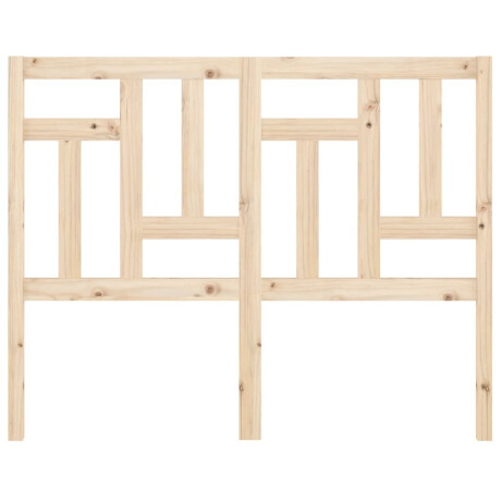 vidaXL Hoofdbord 125,5x4x100 cm massief grenenhout afbeelding3 - 1