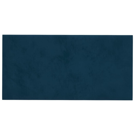 vidaXL Wandpanelen 12 st 0,54 m² 30x15 cm fluweel blauw afbeelding3 - 1