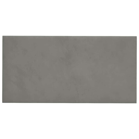 vidaXL Wandpanelen 12 st 0,54 m² 30x15 cm fluweel lichtgrijs afbeelding3 - 1