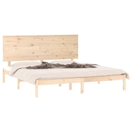 vidaXL Bedframe massief hout 180x200 cm afbeelding3 - 1