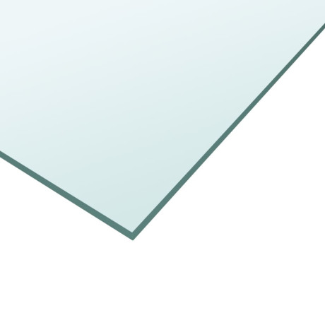 vidaXL Tafelblad 50x50 cm gehard glas transparant afbeelding3 - 1