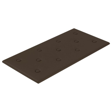 vidaXL Wandpanelen 12 st 2,16 m² 60x30 cm kunstleer bruin afbeelding3 - 1