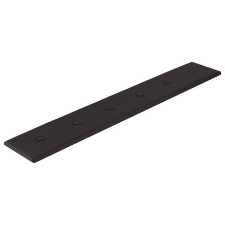 vidaXL Wandpanelen 12 st 1,62 m² 90x15 cm kunstleer zwart afbeelding3 - 1