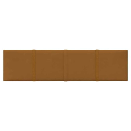 vidaXL Wandpanelen 12 st 1,08 m² 60x15 cm fluweel bruin afbeelding3 - 1