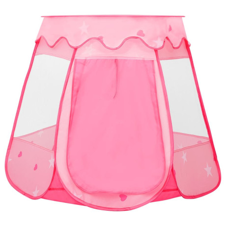 vidaXL Kinderspeeltent 102x102x82 cm roze afbeelding3 - 1