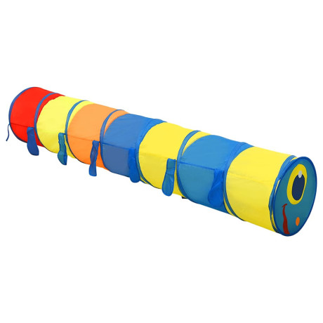 vidaXL Kinderspeeltunnel 245 cm polyester meerkleurig afbeelding3 - 1