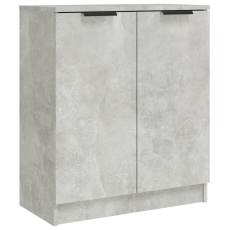 vidaXL Dressoirs 2 st 60x30x70 cm bewerkt hout betongrijs afbeelding3 - 1