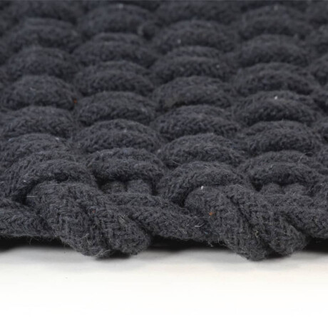vidaXL Vloerkleed rechthoekig 160x230 cm jute antracietkleurig afbeelding3 - 1