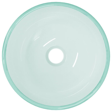 vidaXL Wasbak 30x12 cm gehard glas mat afbeelding3 - 1