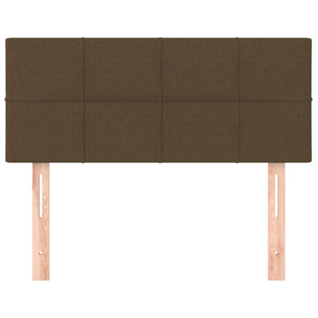 vidaXL Hoofdbord 90x5x78/88 cm stof donkerbruin afbeelding3 - 1